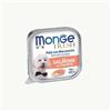 Generico Monge Fresh Umido Cane, alimento completo per cani di tutte le età, taglie e razze, patè con bocconcini gusto SALMONE | 6 scatolette da 100 grammi l'una.
