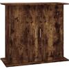 vidaXL Supporto Acquario 81x36x73 cm in Legno Multistrato Rovere Fumo