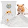 Meow&Woof Sabbia da bagno per criceti, 1 kg, senza polvere, sabbia del deserto o sabbia per vasino, sabbia per cincillà, gerbilli, topi siriani, versione di prova, 1 kg