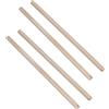 AB Tools 4 posatoi in legno per uccelli, canarini, parrocchetti, calopsitte, pappagalli, accessori per gabbia per uccelli, 30,5 cm