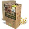 Paglianatura Fieno di Montagna 600gr con Camomilla in Dispenser - Cibo Naturale e Aromaterapia per Conigli e Roditori