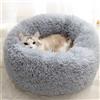 HEXEH Cuccia For Gatti E Cuccioli Di Taglia Grande, Ovale (50 Cm) - Cuccia In Peluche For Animali Domestici, Ben Imbottita, Cuscino Morbido E Confortevole, Base Antiscivolo, Lavabile In Lavatrice. ( Color :