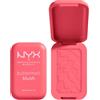 NYX Professional Makeup Blush in Polvere, Per un Look Fresco e Colorato, Arricchito con Burro di Mango, Mandorle e Karitè, Sfumabile, Buttermelt, Tonalità: U Know Butta, 5 g