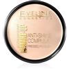 Eveline Cosmetics Art Professional Make-up Cipria Minerale Opacizzante con Seta - 32 Naturale, Complesso Anti-Lucido, Formula Non Comedogena, Disponibile in 6 Tonalità