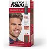 Just For Men Colorante In Gel, Tinta Semipermanente Per Capelli Uomo, Senza Ammoniaca, Con Cheratina E Vitamina E Per Capelli Forti, Colore Castano Chiaro, H25