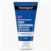 Neutrogena Formula Norvegese Crema Mani Assorbimento Rapido, Crema mani riparatrice con Glicerina e Vitamina E, Crema mani secche e screpolate dalla texture leggera ad assorbimento rapido, 75 ml