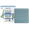 Sante Naturkosmetik Sante Cosmetico naturale Moisture Fresh per la pulizia del viso, solido sapone chiarificante con aloe vera, ialuronico e squalano, per una pulizia delicata e profonda dei pori, 60 g
