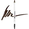 Wet n Wild, Matita Brow-Sessive, Matita a Doppia Punta con Pettinino per Sopracciglia Sottili e Spesse, Formula Naturale, Definizione del Colore Progressiva, Castano Scuro
