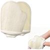 Luxvara Guanto Esfoliante Corpo - Guanto di Crine in Luffa Naturale per Pulizia Pori Viso E Corpo, Exfoliating Scrub Gloves, Spugna Doccia per Peeling E Scrub, Set Guanti Peeling Professionali (1unità)