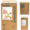 GREENATURAL BAG 5 Kg Piatti e Stoviglie ARANCIO & TEA TREE - ecobio