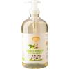 Materiamadre Sapone Marsiglia liquido per mani e corpo al Bergamotto. 100% Green. Flacone 500ml con dispenser