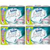 Générique Carta igienica Lotus Just 1 Bianco 6 rotoli - Set di 4 - Offerta Speciale