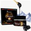 Samsara Shilajit Puro - Shilajit Resin - Resina Mumijo 100% Naturale da Montagne Altai | Ricco in Acido Fulvico (65+) e 85 Minerali | Energizzante Fisico e Benessere Generale | Con Dosatore e E-Guida - 10g