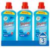 Amami BEAUTY Strepitoso Lavapavimenti Blue Sea, Detergente per Pavimenti, Set di 3 Flaconi da 1L, 24h Pulito