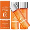 YOENBG Lozione tonica alla vitamina C 5X, spray tonico viso con vitamina C, tonico idratante e siero anti-invecchiamento per una pelle più luminosa e liscia, adatta a tutti i tipi di pelle. (1)