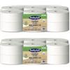 SGWEB Professional Carta Igienica Mini Jumbo 130 Metri 12 Rotoli 2 Veli