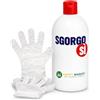 HM Disgorgante Scarichi 2x1L Professionale, Sgorgante WC Lavandino Doccia, Stura Tubi Scioglie Capelli Grasso Residui, Azione Rapida, Guanti Inclusi
