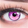 Meralens Lenti a Contatto Colerate 'Anime Arc 2 Violet' - Cosplay Viola senza Gradazione - con porta lenti a contatto - ideali per Manga Anime Halloween - Durata 1 Anno - 1 Coppia senza correzione