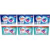 Bio Presto Power Caps, 3 Classico + 3 Igiene & Freschezza, Detersivo Lavatrice Predosato In Capsule, 6 Confezioni Da 18 pezzi, totale Lavaggi 108