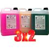 ECOBOLLE OFFERTA 3X2: Detersivo per Lavatrice, Ammorbidente e Lavapavimenti Diamante Fior di Loto, Super Profumati e Concentrati 15KG