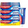 Colgate Dentifricio Sensation White 12 x 75 ml - rimozione dello scolorimento superficiale - sbiancamento dei denti per denti bianchi persistenti