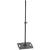 Gravity LS 331 B - Supporto per illuminazione con base quadrata in acciaio