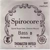 Thomastik-Infeld Thomastik Corda per Contrabbasso 3/4 Spirocore - corda Do (basso) nucleo corda a spirale, rivest. cromo, accordo orchestra, media