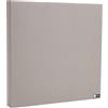 Bluetone Acoustics Wall Panel Pro - Pannelli fonoassorbenti professionali per eliminare rumore ed eco - Pannelli acustici per studio, ufficio, soggiorno (50x50x5cm, Argento)