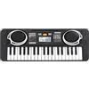 AwnsIMfreien Tastiera elettronica per bambini, tastiera elettronica a 37 tasti, pianoforte, strumento musicale digitale a 37 tasti, giocattolo per ragazze (senza batteria), pianoforte