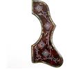 Yuemiya Battipenna per chitarra acustica in vero abalone per Gibson J-200 SJ-200, spessore 2 mm, piastra antigraffio con motivo intricato, autoadesivo, universale, adatto per chitarre acustiche da 109 cm