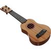 Generico Ukulele Giocattolo Per Bambini in Plastica Colorata Strumento Musicale Per Principianti Con Design Creativo Ideale Per Apprendimento E Giochi Musicali