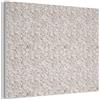 MuchoWow© Pannello Decorativo Parete Pannelli Fonoassorbenti Per Pareti 80x60 cm Acustici Decorazioni Casa Design Isolante Acustico Fonoisolanti Fonoassorbente Bianco - Marrone - Granito