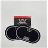 Wambooka Slam Pad - Patch Protettivo per Grancassa (Set da 2) (nero, Doppio pedale)