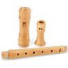 ZMTV Flauto Dolce Saxophone Professionale In Chiave C Blockflute Con Custodia Rigida principianti flauto dolce soprano (Color : 02)
