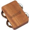 Getdoublerich Accessori per batteria, Cajon Companions For Gecko Box Set di compagni di batteria, Jingle Bells Piede Percussioni Cajun Drum Companion Accessori (GK04 TAP)