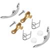 Sosoport 10 Pezzi Riparazione Valvole Tromba Kit Completo Accessori per Strumenti Musicali con Chiavi Scarico Acqua Viti per Tromba Manutenzione Facile Prestazioni Ottimali