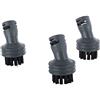 Polti 3 spazzolini setole Vaporetto Go Lux First SV440 SV450 Smart Xsteam Handy