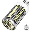 Leo's Light 80W Lampadina LED di mais, Luce 6000K Bianco Freddo 8000LM, E27 Lampadine Mais LED, 500W Lampadine a Incandescenza Equivalenti, Non Dimmerabile (80W, 6000K-Bianco Freddo)