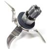 Generic Lama per frullatore Monsieur Cuisine Edition Plus SKMK1200 C3/D4/E5 SKMK1100A1 Coltello di miscelazione Lidl Silvercrest Mr Kitchen Robot Lama Frullatore in Acciaio Inox