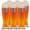 Hofbräuhaus München Bicchieri da birra originali Eleganti - Set da 6 pezzi da 0,5 l con logo HB | Bicchieri da birra da 0,5 l come regalo di birra per uomini e fantastiche idee regalo per birra (6,