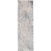RugVista Ritz, Tappeto, Vintage, 80 x 350 cm, Rettangolare, Pelo medio, Soggiorno, Sala da pranzo, Camera letto, Cucina, Corridoio, Lavabile solo a secco, oeko_tex_100, Chiaro Grigio