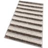 emmevi Tappeto Bagno Doccia Scendiletto Morbido Shaggy Assorbente Antiscivolo Lavabile 60x120 Cm Tortora
