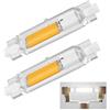 Dvnoua R7S LED 78mm Dimmerabile 20W, Lampadina R7S LED 78mm Equivalenti a 200W Lampada Alogene, Lampada Bianco Freddo 6000K 2000LM Nessun Sfarfallio, Illuminazione Fascio 360°, 2 Pezzi