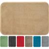 Olivo Tappeti OLIVO.shop TEKNOS Tappeto magico assorbi acqua, Zerbino asciugapassi per interno, Tappeto ingresso casa, varie misure e colori (50x90 cm, BEIGE)