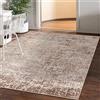 Mazovia Tappeto Salotto Moderno Pelo Corto - Tappeti Moderni Soggiorno - Tappeti Camera da Letto - Tappeti Salotto Grandi Dimesnioni - Motivo Astratto Vintage - Beige 120x170 cm