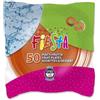 Generico 150 Piatti DESSERT colorati di plastica RIUTILIZZABILI da 17cm piatti rigidi | piatti Lavabili | VARI COLORI | per feste torte dolci frutta (Arancio)