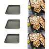 mille idee 3 Tris teglia da forno pizza quadra quadrata cm 30x30h3