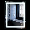 Turefans Specchio Bagno con Luce, Specchio Bagno, Specchio Bagno LED, LED Bianco Freddo, Interruttore Tattile, IP67, Design a Prova di Esplosione, 22W, 60 * 80cm