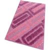 emmevi Tappeto Bagno Moderno Morbido Soffice Assorbente Asciugapassi Antiscivolo Lavabile 50x110 Cm Rosa
