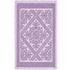 Pierre Tappeti Tappeto Sardo LILLA 55x140 cm lavabile 100% cotone prodotto in Sardegna. Tappetino bagno cucina ingresso pratico morbido.